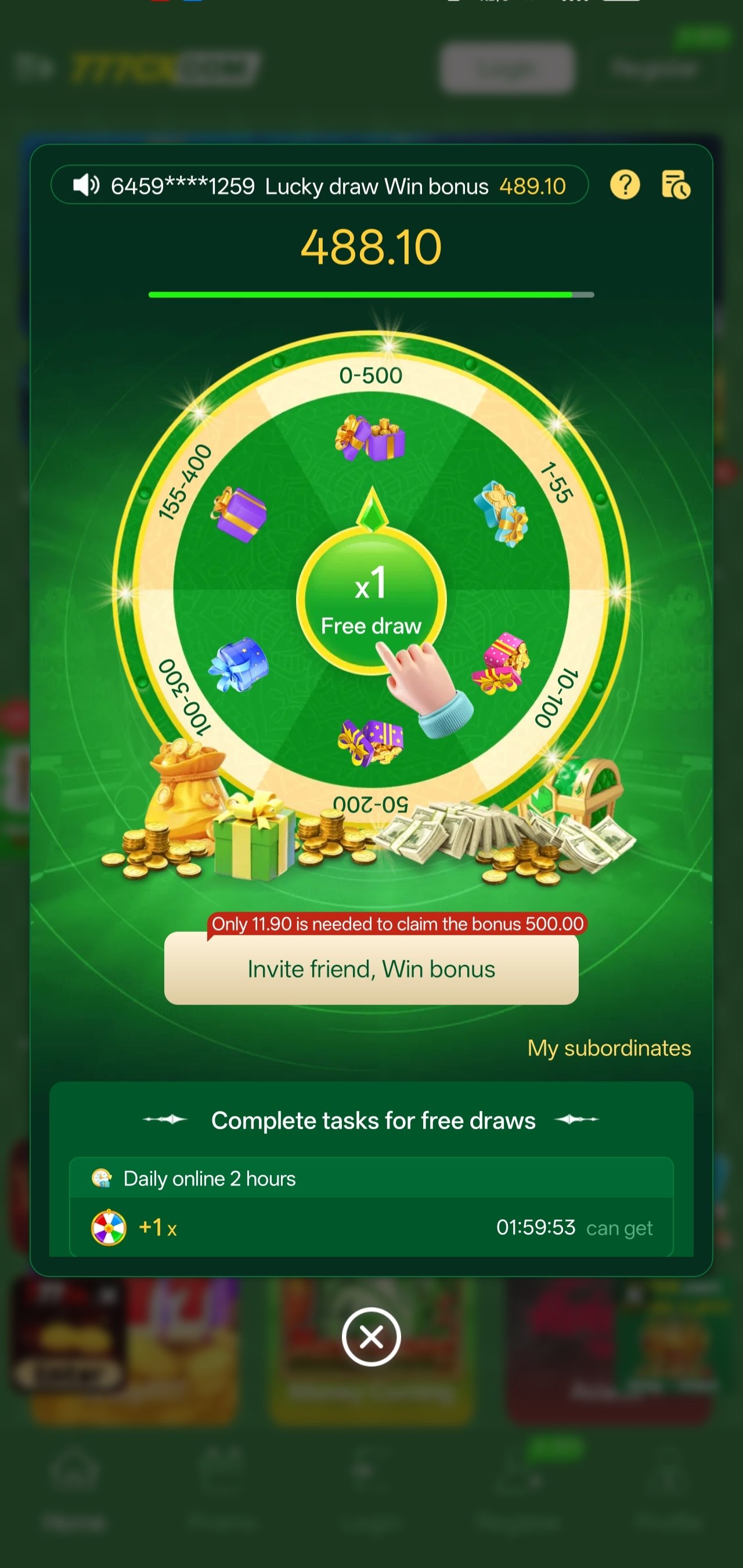777cx apk slot game category browser screen
